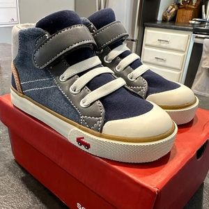 See Kai Run - Dane Chambray Multi Sz 10.5 High Top Sneakers for kids & toddlers